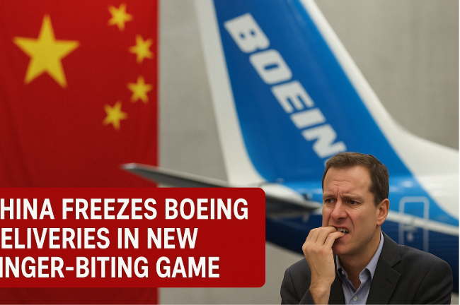 China Freezes Boeing Deliveries in New Finger-Biting Game